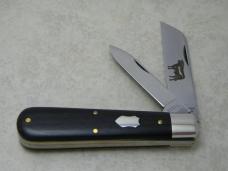 Great Eastern Cutlery Tidioute Cutlery Titusville, PA Macassar Ebony 863221 Angus Jack Knife in Tube