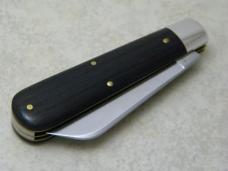Great Eastern Cutlery Tidioute Cutlery Titusville, PA Macassar Ebony 863221 Angus Jack Knife in Tube