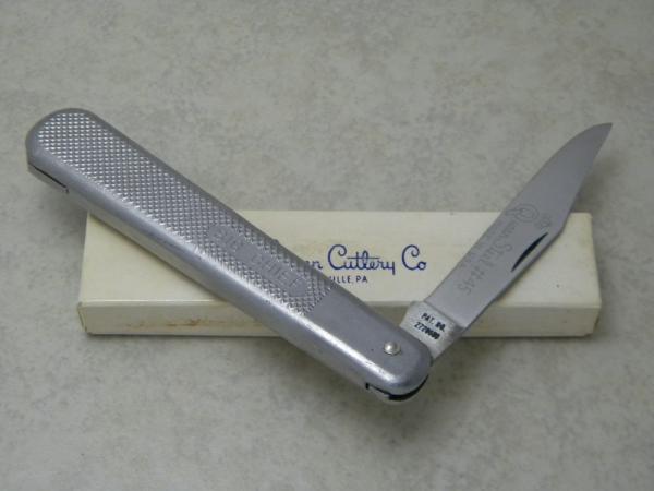 Queen Steel #45 Big Chief Cast Aluminum Daddy Barlow Knife in Box