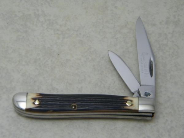 Queen Steel #14 USA Imitation Winterbottom Bone Peanut Knife c.1972