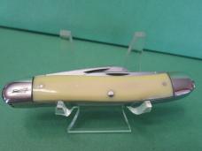 Case XX Yellow Delrin Handle Stockman Pattern # 3318HE