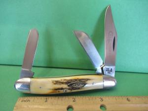 Case XX 1976 Grey Etch Stag Stockman Pattern # 5347