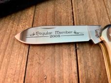 Case Canoe Rogers Corn Cob Jigged Burnt Oatmeal Bone 2008 Regular Member Club Knife Case Canoe Rogers Corn Cob Jigged Burnt Oatmeal Bone 2008 Regular Member Club Knife