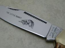 Parker Cut Co Bone "The Little Bandit" Folding Hunter Knife in Box