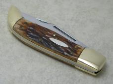 Parker Cut Co Bone "The Little Bandit" Folding Hunter Knife in Box