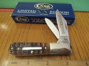 Case XX 2006 Limited Edition 1 of 3000 Brown Bone Barlow Pattern # 62009 1/2 SS