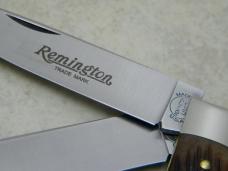 Remington USA by Great Eastern Cutlery Jigged Bone R7352 Prospector Baby Bullet Knife in Box c.2021