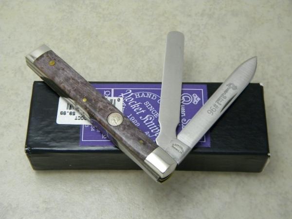 Queen Cut. Co. Titusville PA #96S BEM Birds Eye Maple Doctor's Knife in Box