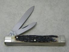 Buck Creek German Stainless Hand Made Stag Buffalo Creek Doctor's Knife in Box Buck Creek German Stainless Hand Made Stag Buffalo Creek Doctor's Knife in Box