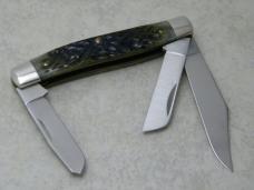 Schrade + USA TM-5 Green Bone "The Rancher" Stockman Knife Schrade + USA TM-5 Green Bone "The Rancher" Stockman Knife