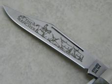 Schrade + USA TM-5 Green Bone "The Rancher" Stockman Knife Schrade + USA TM-5 Green Bone "The Rancher" Stockman Knife