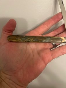 1974 Case XX Stainless USA 6 Dots 4100 Custom Rare Blue Mammoth Bark Ivory Handles Melon Tester 1974 Case XX Stainless USA 6 Dots 4100 Custom Rare Blue Mammoth Bark Ivory Handles Melon Tester