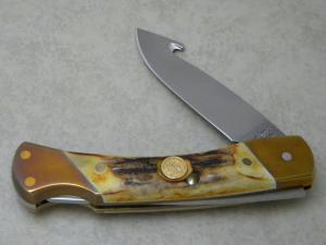 Schrade + USA LTD Stag North American Hunting Club 1978-1993 15th Anniversary Lockback Knife
