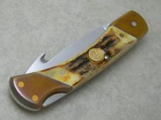 Schrade + USA LTD Stag North American Hunting Club 1978-1993 15th Anniversary Lockback Knife Schrade + USA LTD Stag North American Hunting Club 1978-1993 15th Anniversary Lockback Knife