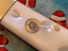 Bulldog Brand Solingen Germany Imitation Pearl Lockback Knife