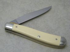 Schrade + USA SC503 Bass Scrimshaw Linerlock Slimline Trapper Farmers Jack Knife in Box Schrade + USA SC503 Bass Scrimshaw Linerlock Slimline Trapper Farmers Jack Knife in Box