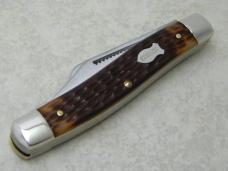 Schrade NY USA Jigged Delrin 881 Premium Stockman Knife in Tube c.1973-1986 Schrade NY USA Jigged Delrin 881 Premium Stockman Knife in Tube c.1973-1986