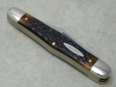 Schrade NY USA Jigged Delrin 863 Balloon Stockman Knife in Tube c.1970's Schrade NY USA Jigged Delrin 863 Balloon Stockman Knife in Tube c.1970's
