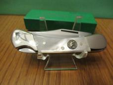 Hen & Rooster Bertram Pearl Folding Lock Back Model # 351 MOP Hen & Rooster Bertram Pearl Folding Lock Back Model # 351 MOP