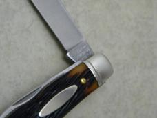 Schrade Walden NY USA Jigged Delrin 974 Congress Knife in Tube c.1970's Schrade Walden NY USA Jigged Delrin 974 Congress Knife in Tube c.1970's