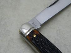Schrade Walden NY USA Jigged Delrin 974 Congress Knife in Tube c.1970's Schrade Walden NY USA Jigged Delrin 974 Congress Knife in Tube c.1970's