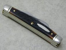 Schrade Walden NY USA Jigged Delrin 974 Congress Knife in Tube c.1970's Schrade Walden NY USA Jigged Delrin 974 Congress Knife in Tube c.1970's