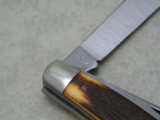 Schrade NY USA Delrin 832 Serpentine Stockman Knife in Tube c.1970's Schrade NY USA Delrin 832 Serpentine Stockman Knife in Tube c.1970's