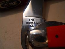 Case 101953L Russlock Knife G10 Orange Case 101953L Russlock Knife G10 Orange