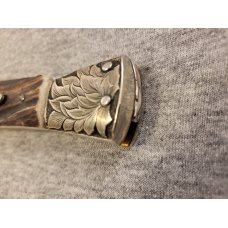 *CUSTOM* 13" AGA Campolin OVAL BUTTONS STAG SWINGUARD *ENGRAVED* *CUSTOM* 13" AGA Campolin OVAL BUTTONS STAG SWINGUARD *ENGRAVED*