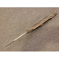 *CUSTOM* 13" AGA Campolin OVAL BUTTONS STAG SWINGUARD *ENGRAVED* *CUSTOM* 13" AGA Campolin OVAL BUTTONS STAG SWINGUARD *ENGRAVED*