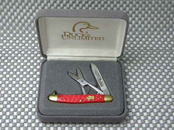 Schrade + USA 707UH Ducks Unlimited Canada Gambler Scissors Pen Knife in Box Schrade + USA 707UH Ducks Unlimited Canada Gambler Scissors Pen Knife in Box