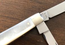 1990 Case XX 9285 - Genuine Pearl  - German Manufactured Doctor's Knife - 3 5/8" Closed