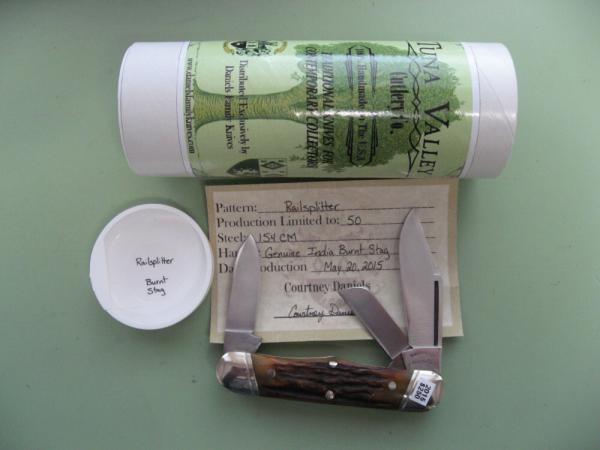TUNA VALLEY BURNT STAG RAILSPLITTER 