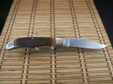 SCHRADE OLD TIMER 125OT MUSTANG VINTAGE USA MADE HIGH CARBON STEEL KNIFE AND ORIGINAL LEATHER SHEATH