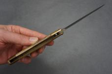++ Vintage Traditional Philippines Balisong Butterfly Knife w/Stag Handle Scales ++