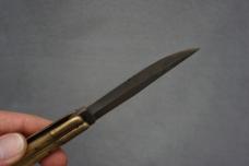 ++ Vintage Traditional Philippines Balisong Butterfly Knife w/Stag Handle Scales ++