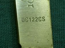 VINTAGE UNITED BOKER CANDY STRIPE HANDI RAZOR UC 122CS FANCY FOLDING POCKET KNIFE KNIVES OLD