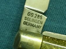 VINTAGE WR CASE GOLDSTONE GS285 SOLINGEN GERMANY FOLDING DRS PILLBUSTER POCKET KNIFE KNIVES OLD VINTAGE WR CASE GOLDSTONE GS285 SOLINGEN GERMANY FOLDING DRS PILLBUSTER POCKET KNIFE KNIVES OLD