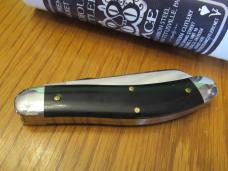 Great Eastern Tidioute Bayou Trapper ACE Black Linen Micarta Pattern # 888222