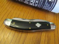 Great Eastern Tidioute Bayou Trapper ACE Black Linen Micarta Pattern # 888222
