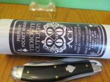 Great Eastern Tidioute Bayou Trapper ACE Black Linen Micarta Pattern # 888222