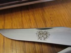 Great Eastern Tidioute Bayou Trapper ACE Black Linen Micarta Pattern # 888222