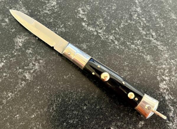 Rare Miniature Rizzuto Estileto Milano Clone, Guardless Step Bolster, Used 