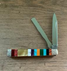 Case Baby Doctor Pill Buster One of a Kind Multistone Inlaid