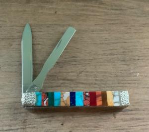 Case Baby Doctor Pill Buster One of a Kind Multistone Inlaid