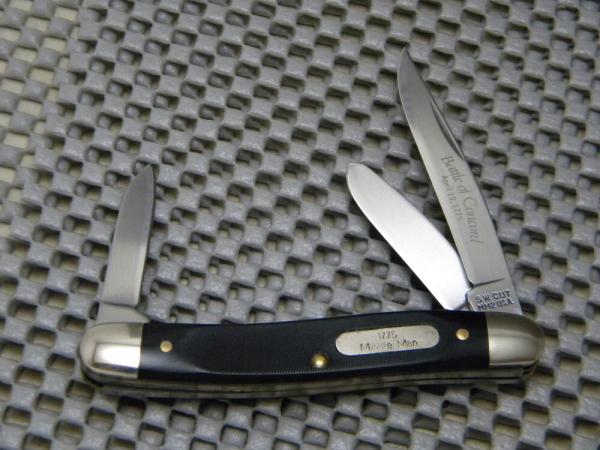 Schrade S&W Cut MM2 USA "Battle of Concord April 19, 1775" Delrin Stockman Knife Schrade S&W Cut MM2 USA "Battle of Concord April 19, 1775" Delrin Stockman Knife