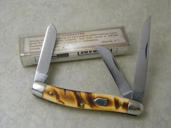 Schrade Walden USA 896K Stockman Knife in Tube Schrade Walden USA 896K Stockman Knife in Tube