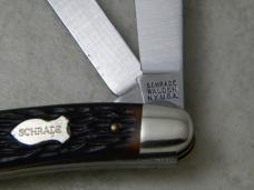 Schrade Walden USA 861 Jigged Delrin Stockman Knife in Tube Schrade Walden USA 861 Jigged Delrin Stockman Knife in Tube