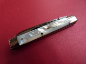 Vintage Curtin & Clark Kansas City Missouri Doctor's Knife Pearl Handles, Mint
