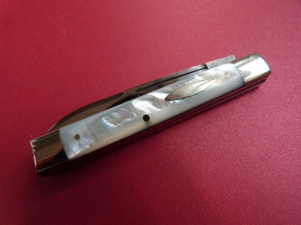 Vintage Curtin & Clark Kansas City Missouri Doctor's Knife Pearl Handles, Mint Vintage Curtin & Clark Kansas City Missouri Doctor's Knife Pearl Handles, Mint